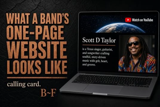 What do the included websites look like?