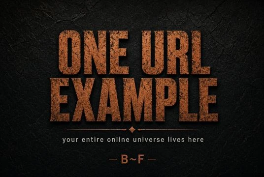 All you need is ONE URL (Dark Mode Theme)