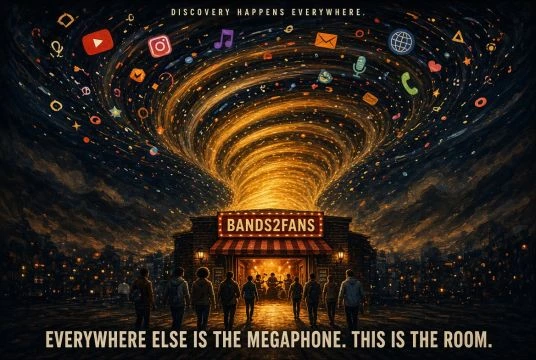 Bands2Fans is like a mall.